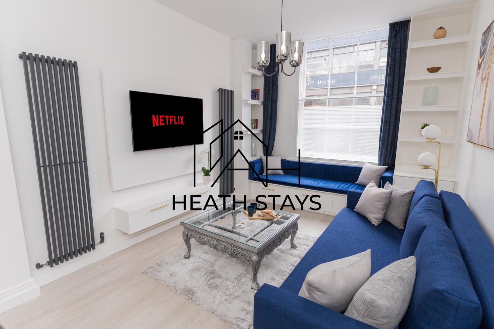 Luxurious 2 Bed Birmingham House Free Parking - Sleeps 6 Apartment Exterior photo